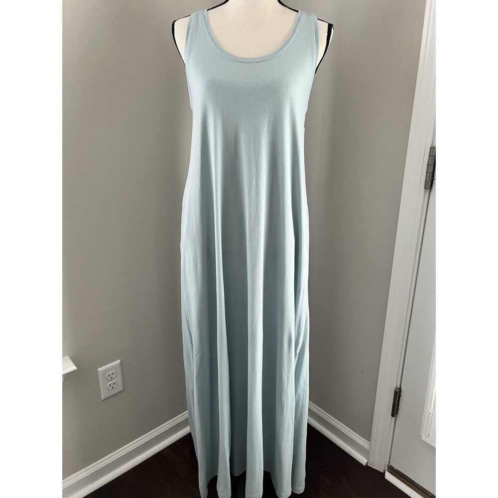 NWT Free Fly Heritage Midi Dress SPF 50 Blue Size Medium